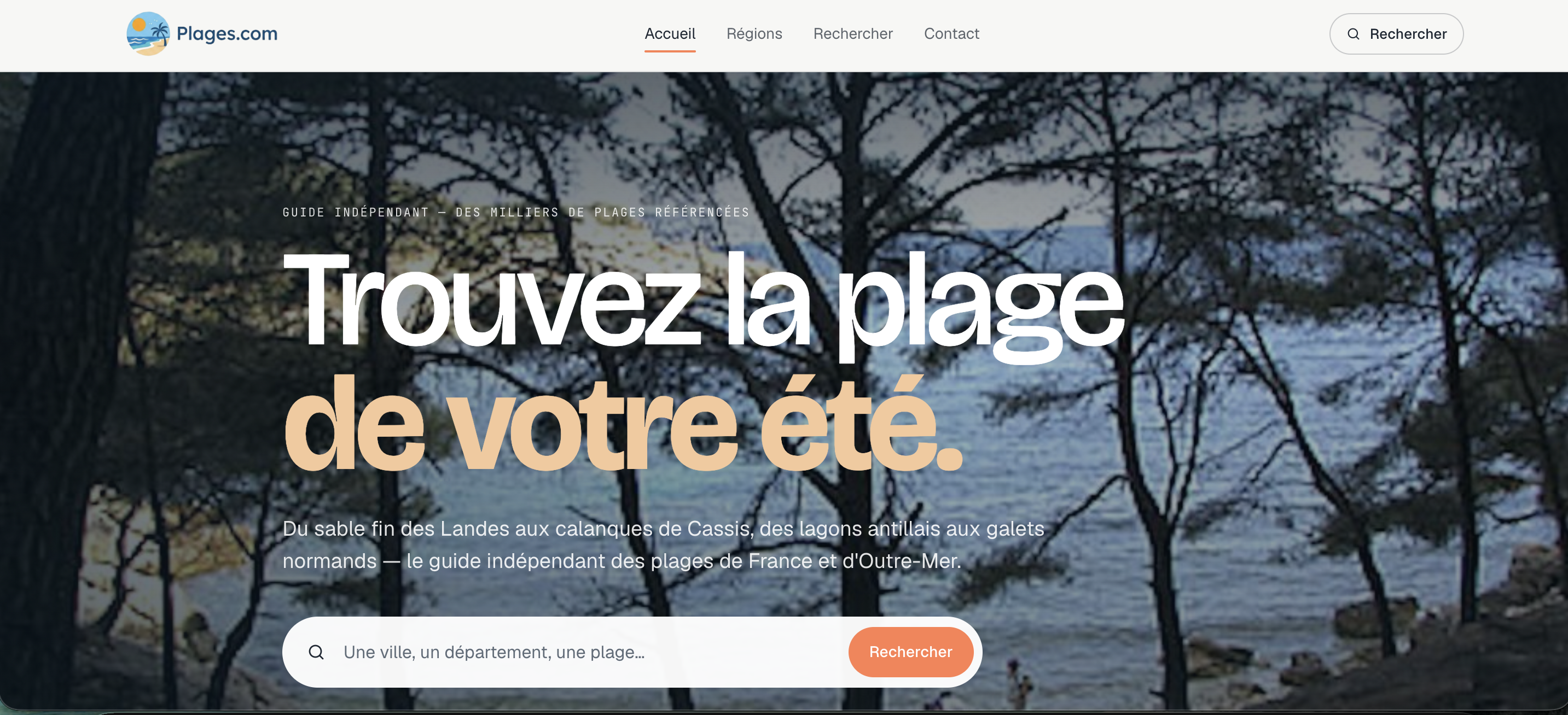 Aperçu Plages.com